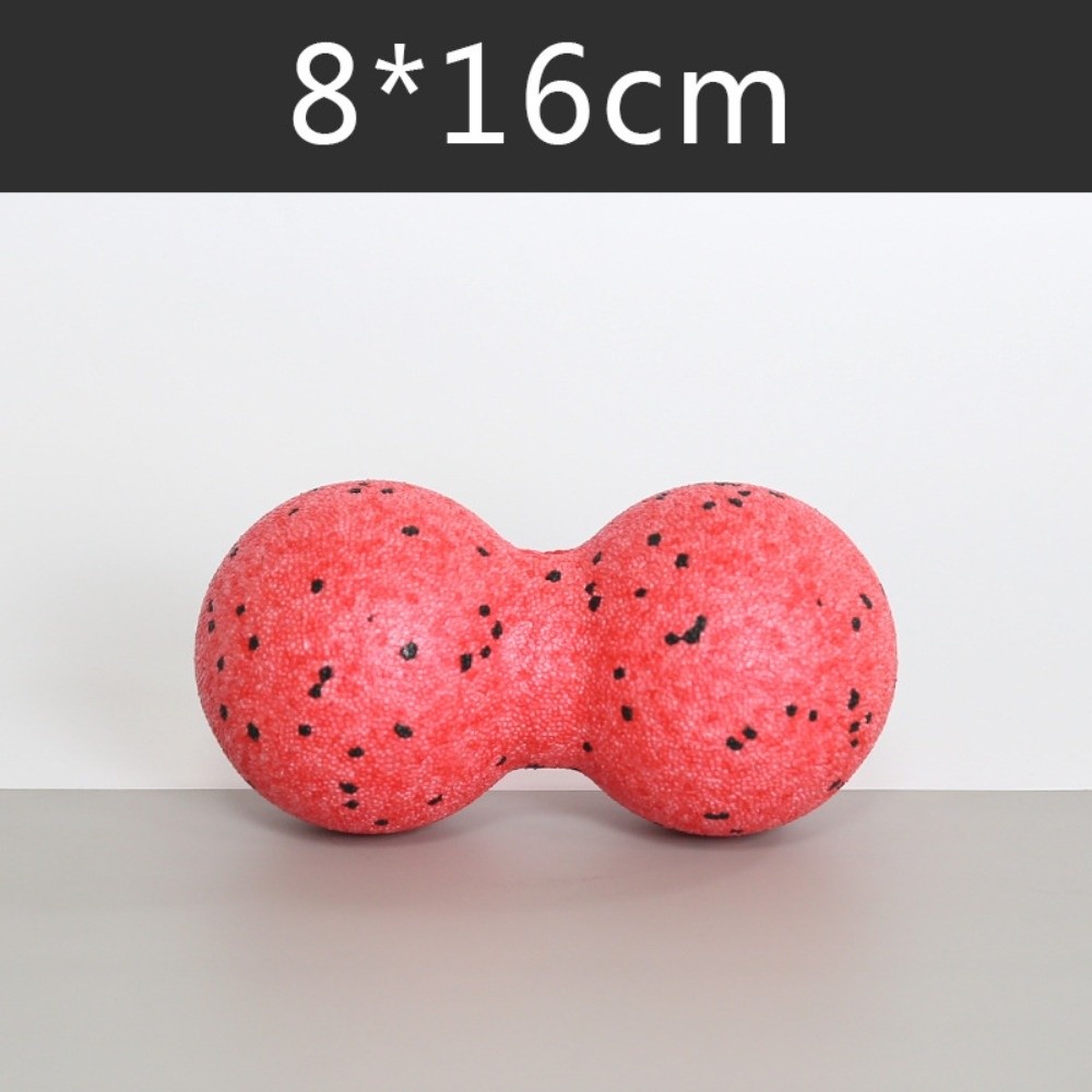 Acupressure Ball Set - エクササイズダブルラクロスピーナッツマッサージボール深部組織マッサージ痛み緩和筋膜ボール物理的指圧ボールセットヨガ