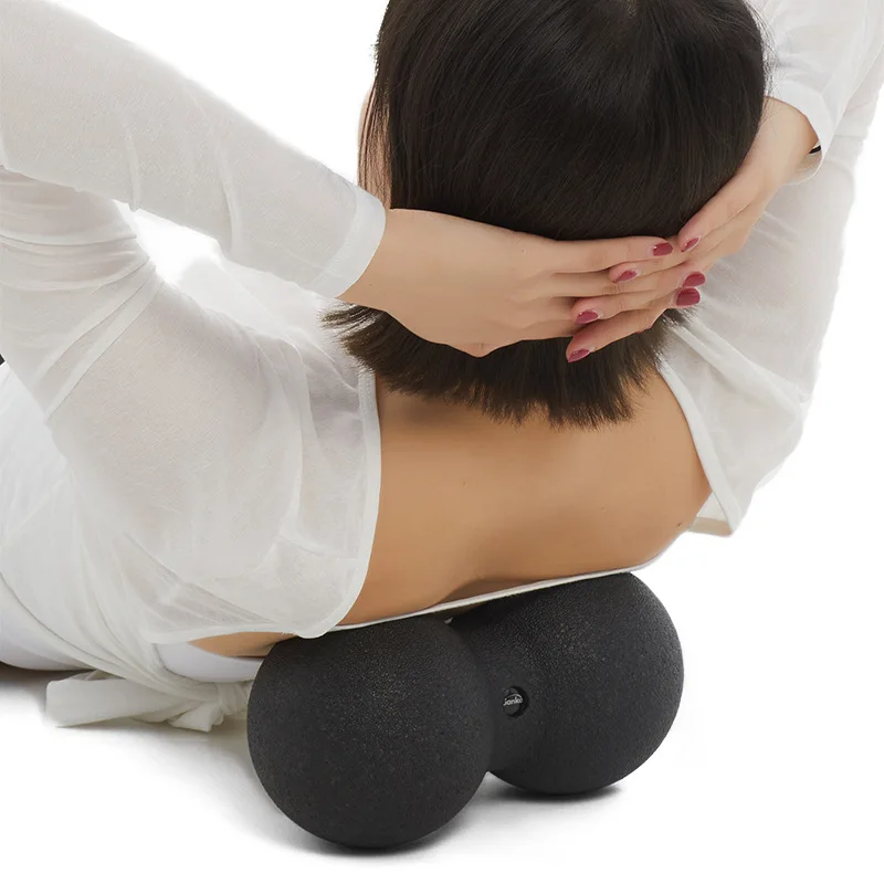 Acupressure Ball Set - ピーナッツマッサージ指圧ボールセットネックバックトリガーポイントマッサージャー筋膜理学療法リリースフィットネスヨガセルライト