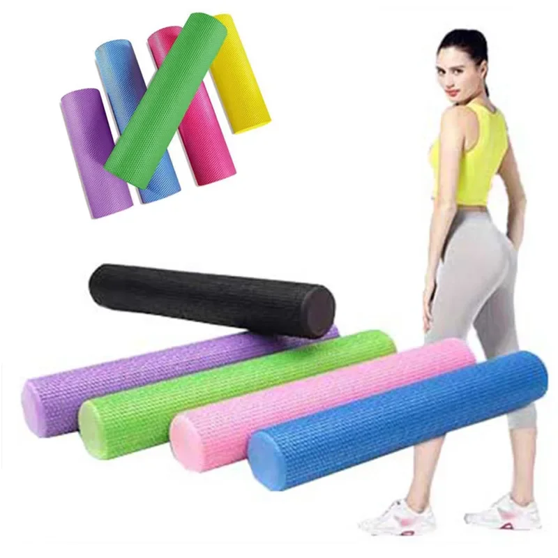 Pilates Yoga Block Exercises - ヨガとマッスルエクササイズ用のevaマッサージローラー、フィットネスエクササイズ、ヨガブロック、ジム、30 cm、45cm