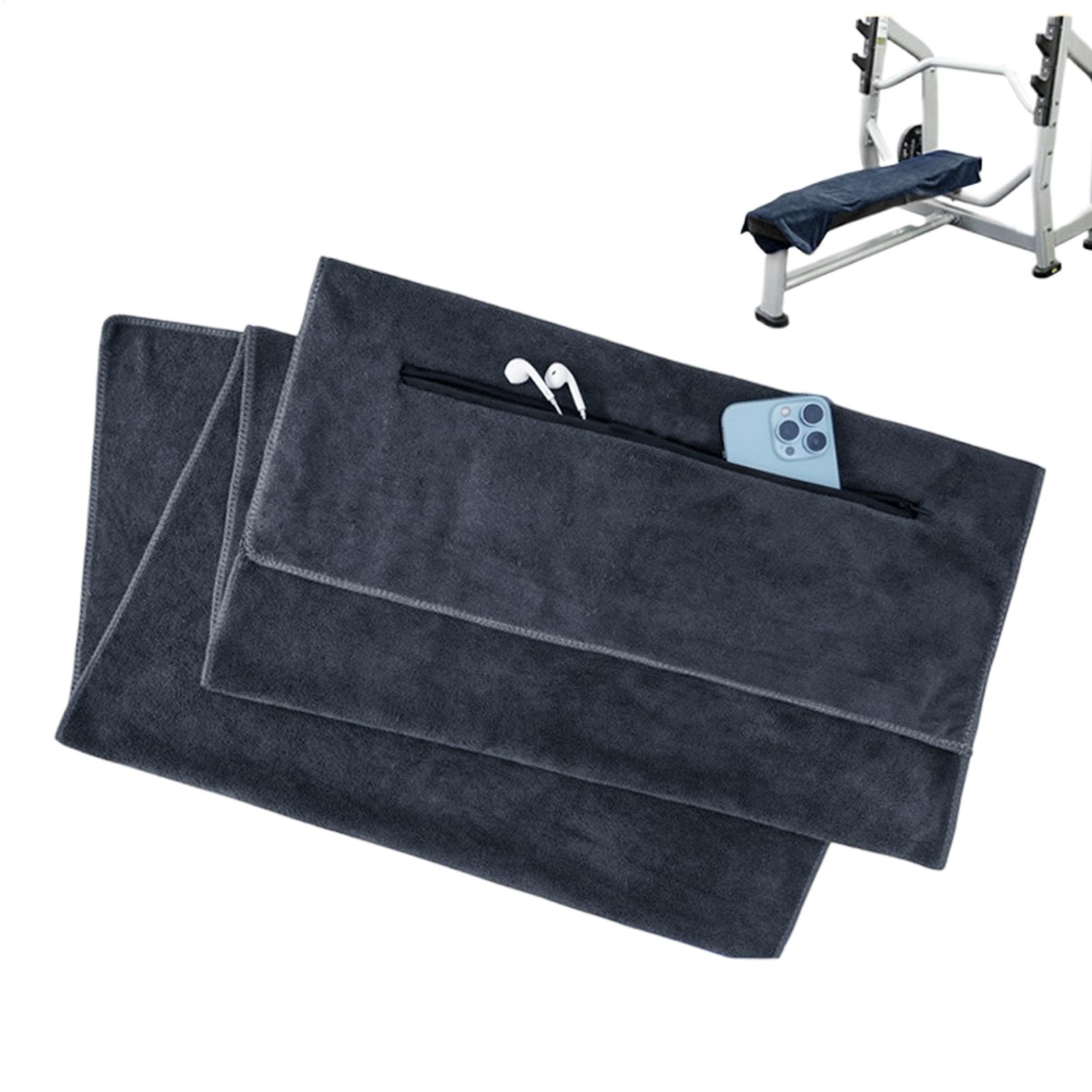 Mat Pilates Yoga - 高性能ジムタオル マイクロファイバー 超吸水速乾 ヨガ、テニス、フィットネストレーニング、マット＆ベンチカバー用