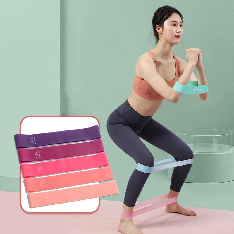 弾性フィットネスレジスタンスバンド、家庭、ヨガ、ピラティス、 - Pilates And Yoga Difference のレビューと価格