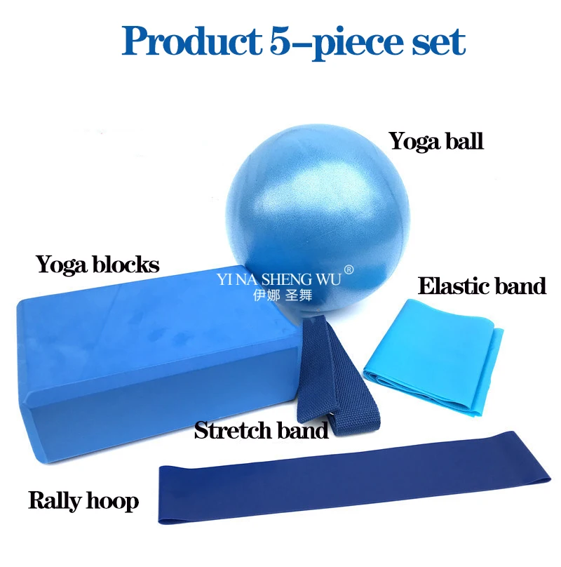 ヨガスターターキット 5 個セット ヨガ用品セット ブロック - Pilates Yoga Block Exercises のレビューと価格