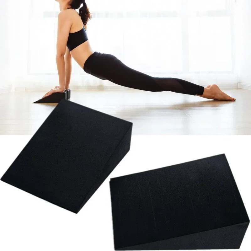 1/2 個ヨガウェッジブロック EVA フォームヨガウェッジ - Pilates Yoga Block Exercises のレビューと価格