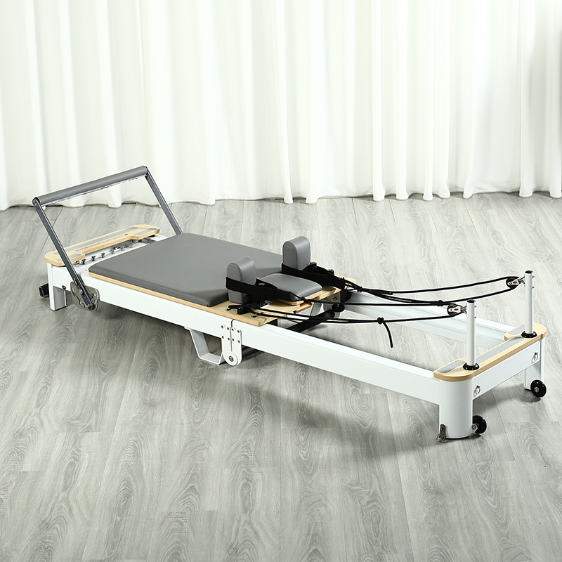 カスタムポータブル折りたたみ式アルミ製ピラティスリフォーマー - Pilates & Yoga Elastic Band のレビューと価格