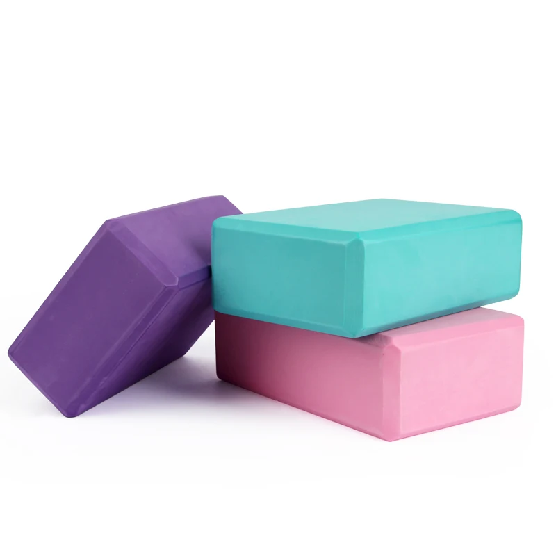 EVAフォームヨガブロック小道具レンガジムピラティスヨガコラ - Pilates Yoga Block Exercises のレビューと価格