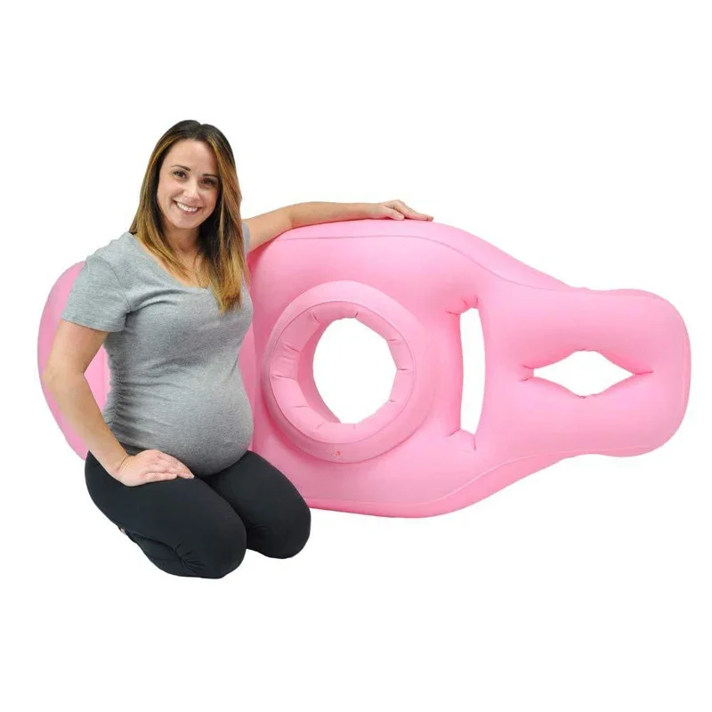 妊娠中の女性のためのインフレータブルヨガピロー,睡眠マットレ - Mat Pilates Yoga のレビューと価格