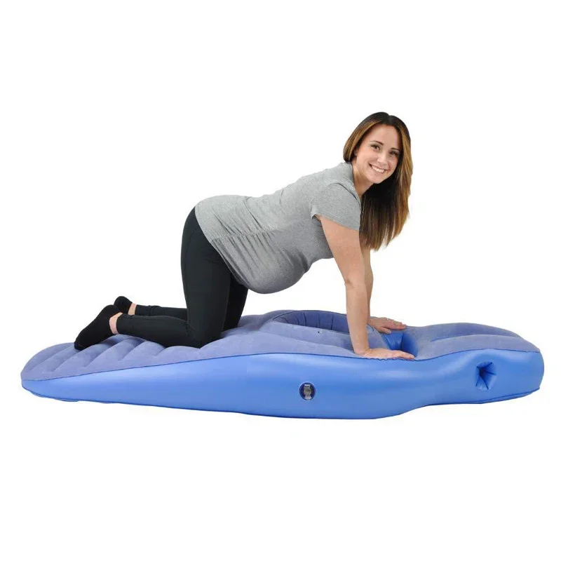 妊娠中の女性のためのインフレータブルヨガピロー,睡眠マットレ - Mat Pilates Yoga のレビューと価格