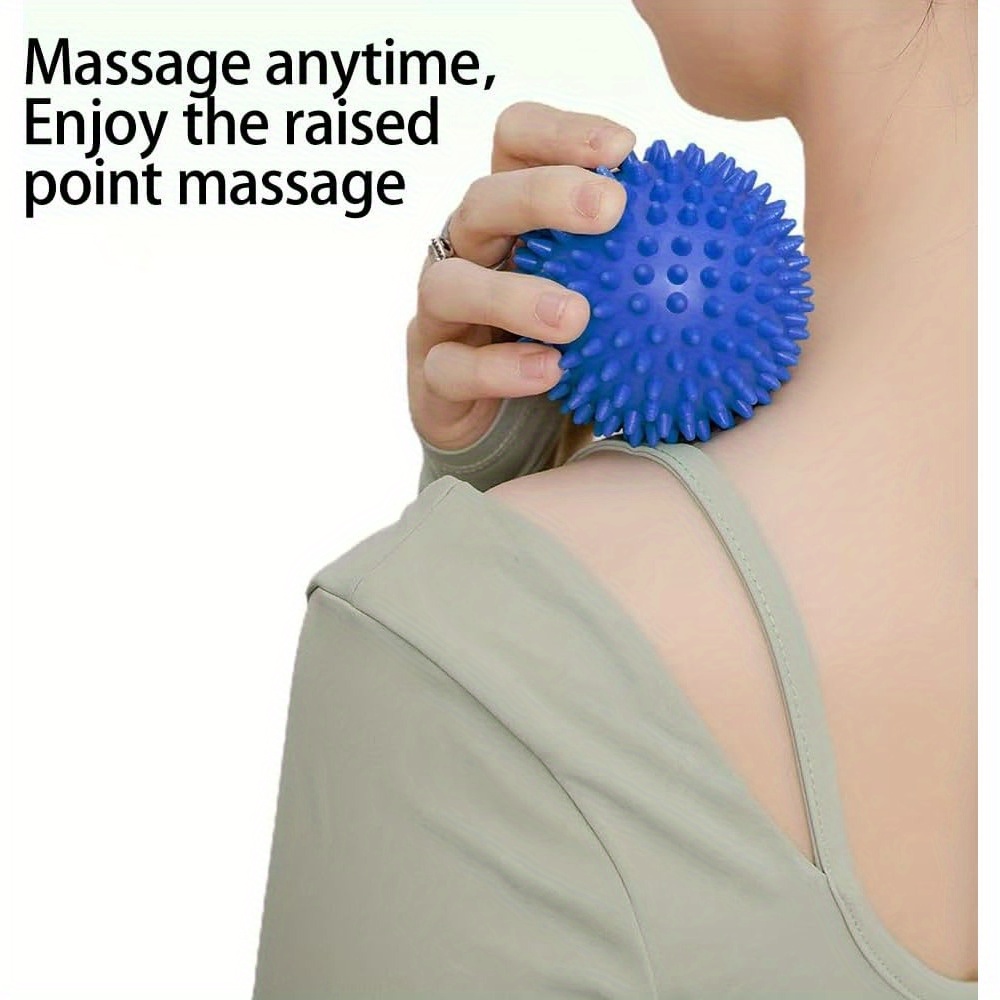 スパイキーマッサージボールセット（3個入り）フットボールロー - Acupressure Ball Set のレビューと価格