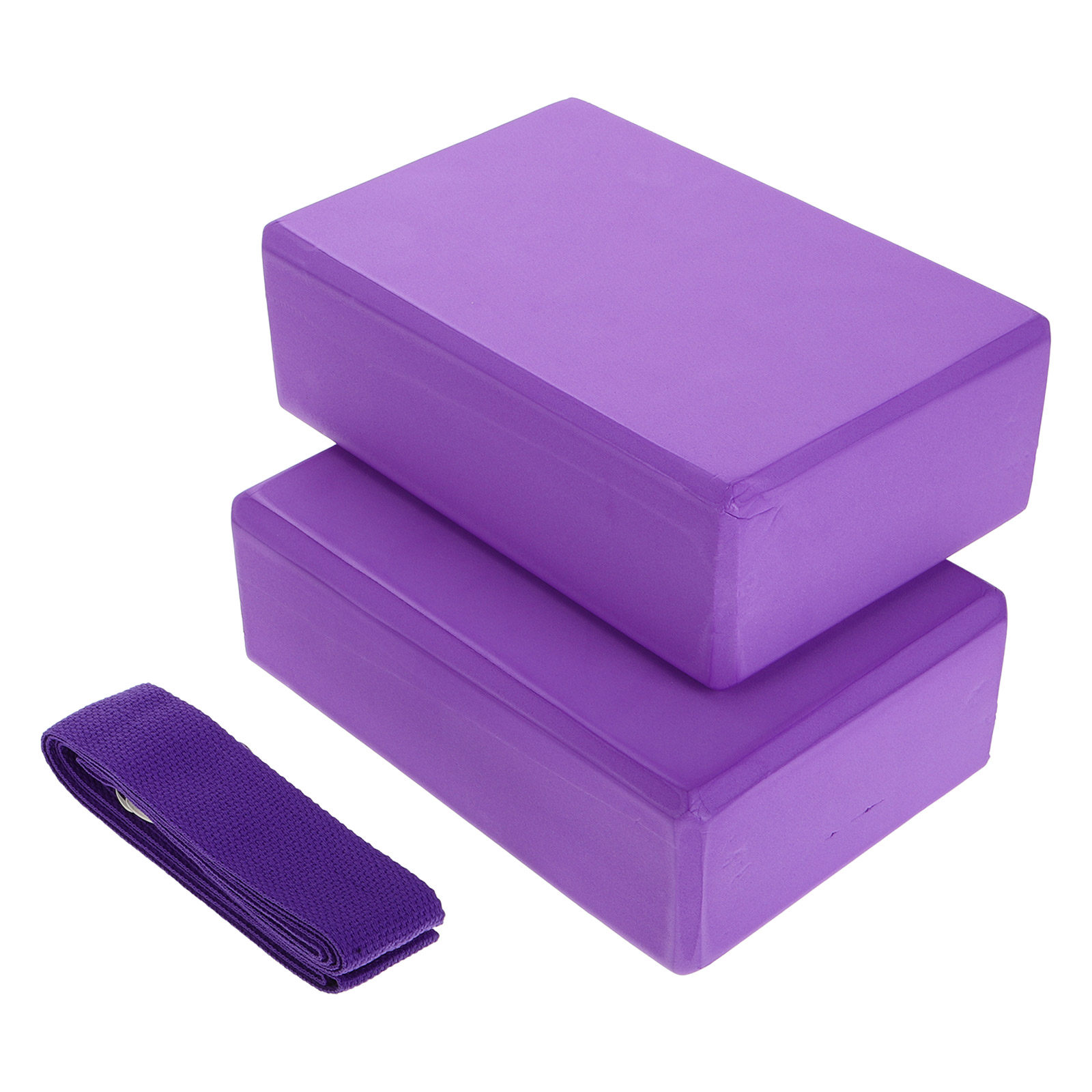 3個入りヨガブリックセット、EVAフォームブロック、バランス - Pilates Yoga Block Exercises のレビューと価格