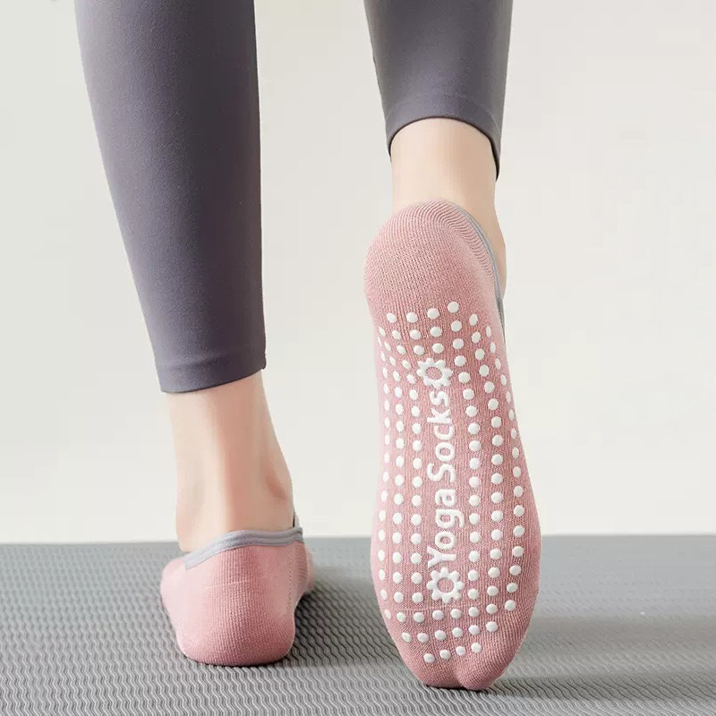 通気性タオル底ヨガソックス女性シリコーンノンスリップ包帯ピラ - Pilates Yoga &A のレビューと価格