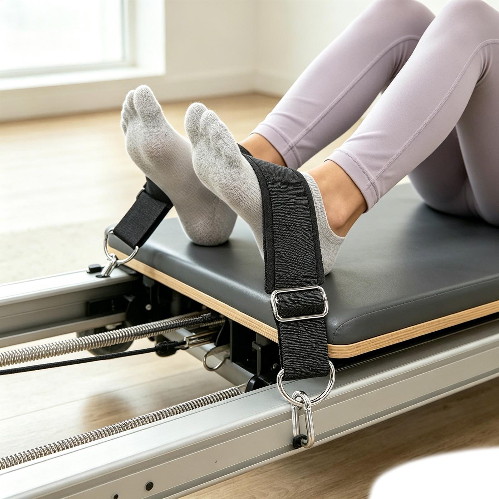 ピラティスフットストラップ厚みのある調節可能な滑り止め高耐久 - Pilates & Yoga Elastic Band のレビューと価格