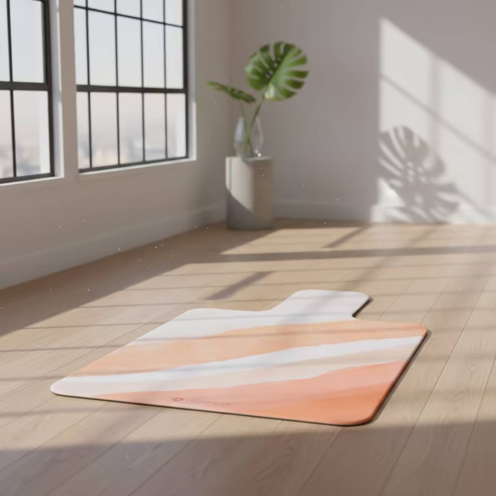 エクササイズマット スエードピラティスマット 滑り止め加工  - Pilates & Yoga Elastic Band のレビューと価格