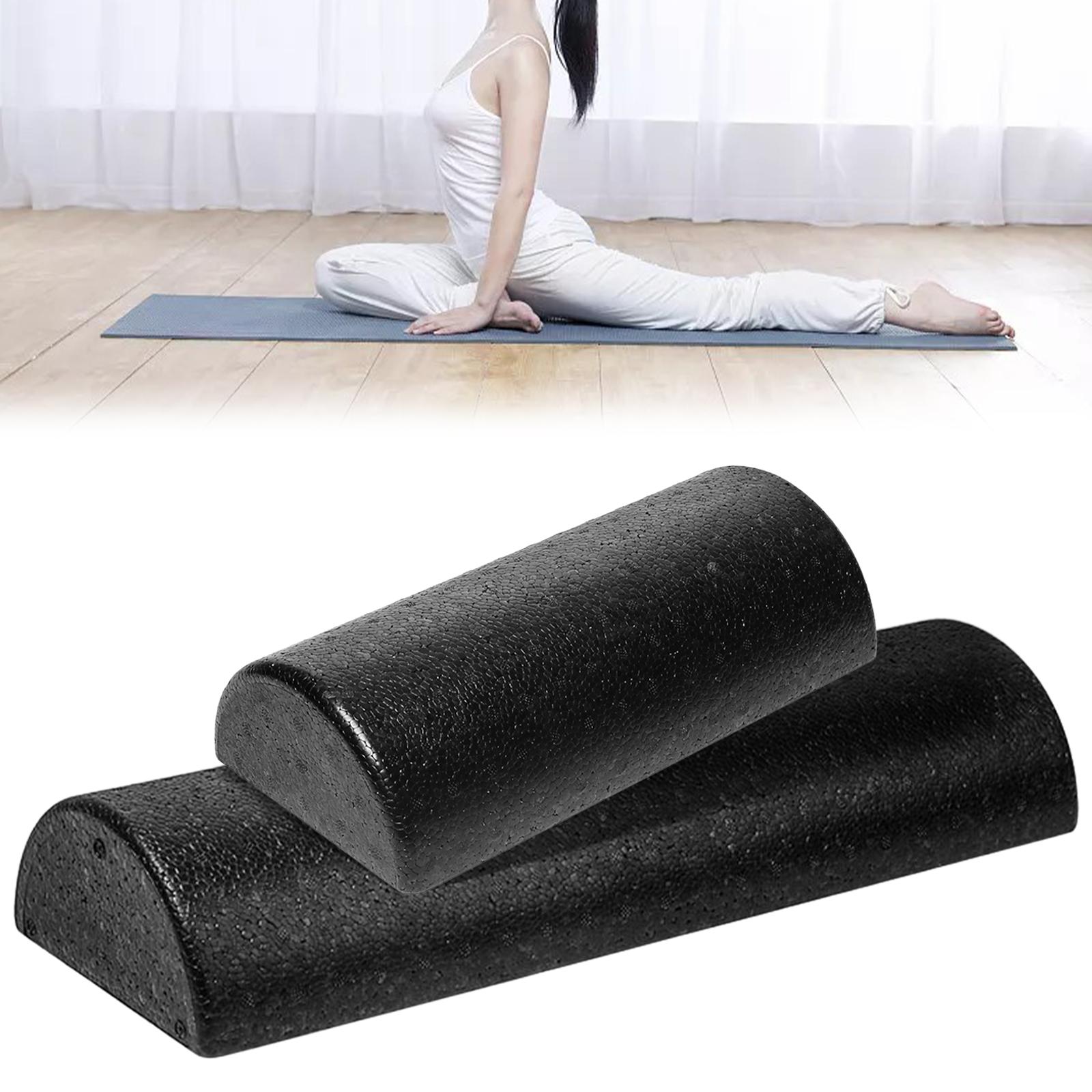 半円形ヨガコラムローラーツールバランストレーニングローラーブ - Pilates Yoga Block Exercises のレビューと価格