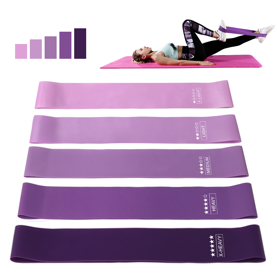 フィットネス弾性抵抗バンド ホームピラティス ジム ヨガ抵抗 - Pilates And Yoga Difference のレビューと価格
