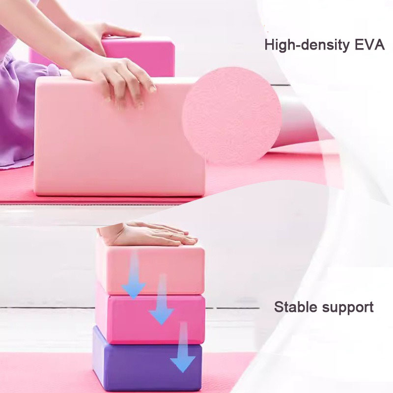 1PC ヨガビルディングブロックキューブ補強マットスポーツピ - Mat Pilates Yoga のレビューと価格
