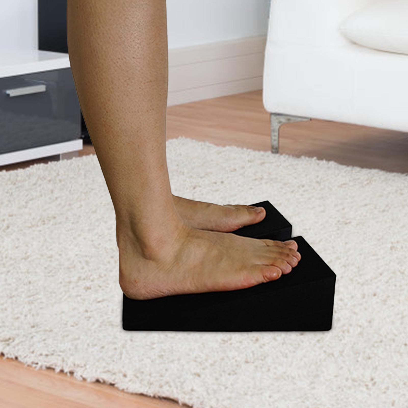1 ペアヨガウェッジブロック EVA フォームヨガウェッジス - Pilates Yoga Block Exercises のレビューと価格