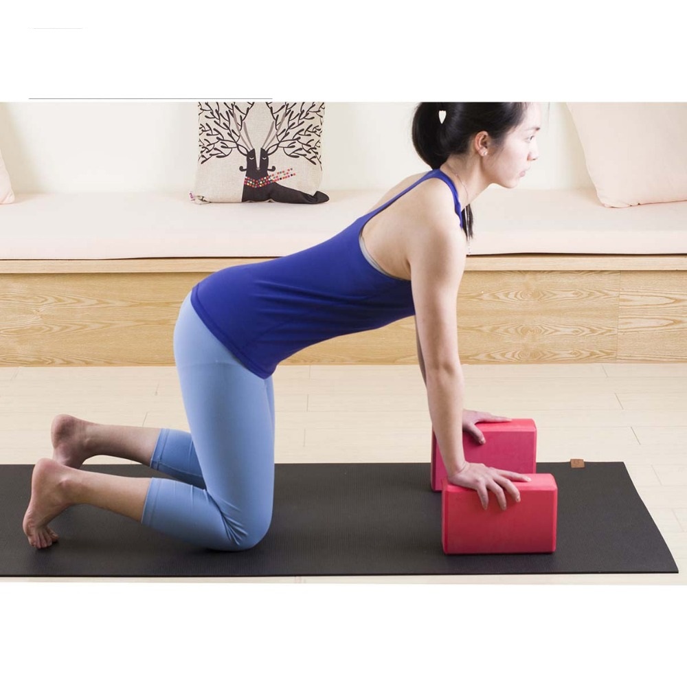 1 個高密度 200 グラム EVA レンガヨガブロックピラ - Pilates Yoga Block Exercises のレビューと価格