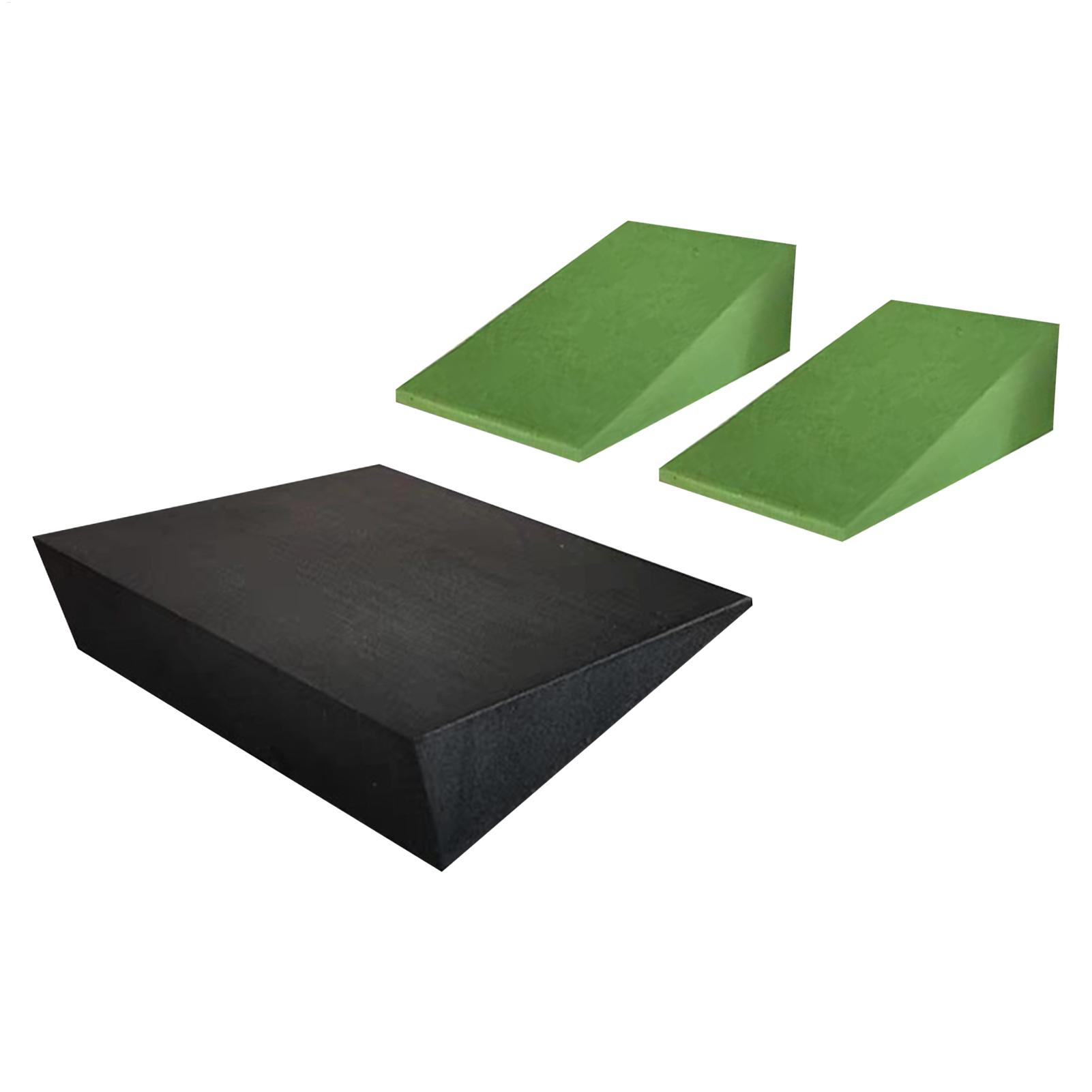 3 個ヨガウェッジブロック EVA フォームヨガウェッジスト - Pilates Yoga Block Exercises のレビューと価格