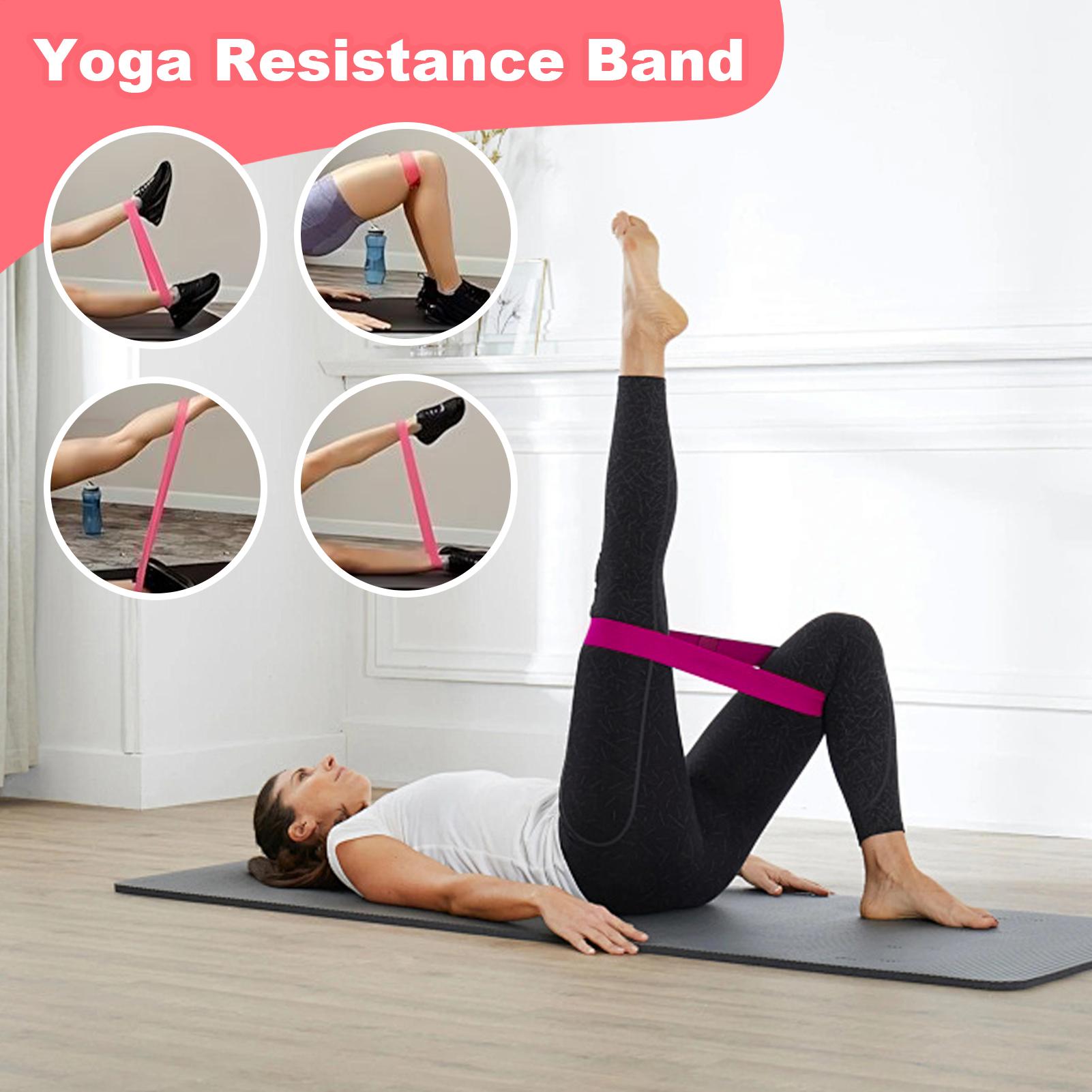 ヨガスポーツエクササイズ弾性フィットネスバンド、家庭用に最適 - Pilates And Yoga Difference のレビューと価格