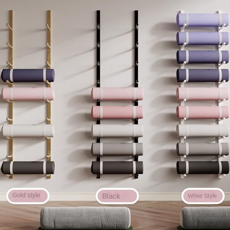 ヨガスタジオウォールラック、大容量ハンギングストレージシステ - Pilates Yoga Garage のレビューと価格