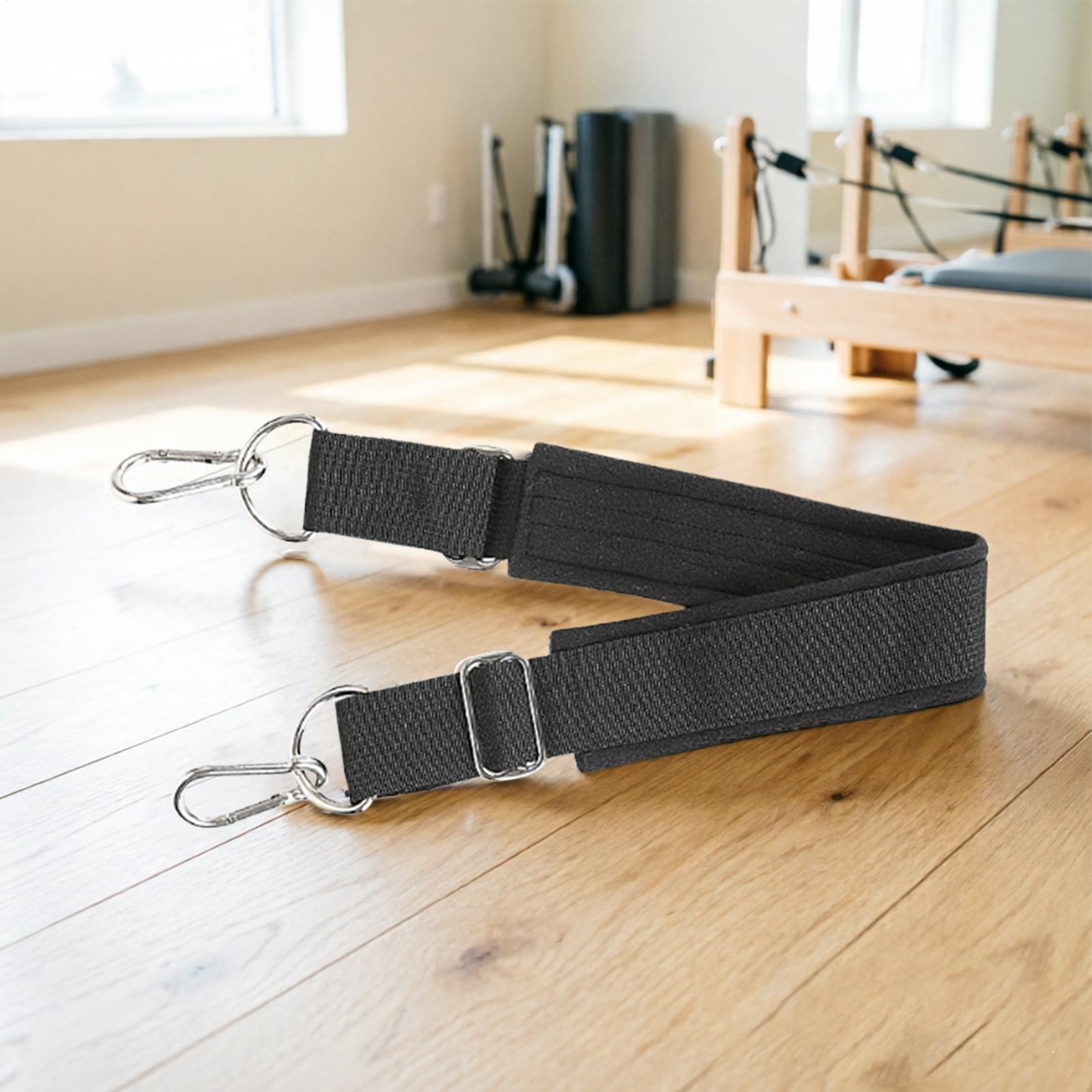 リフォーマーフットストラップ ダブルループ 厚手 滑り止め  - Pilates & Yoga Elastic Band のレビューと価格